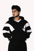 Stripe Accent Zipper