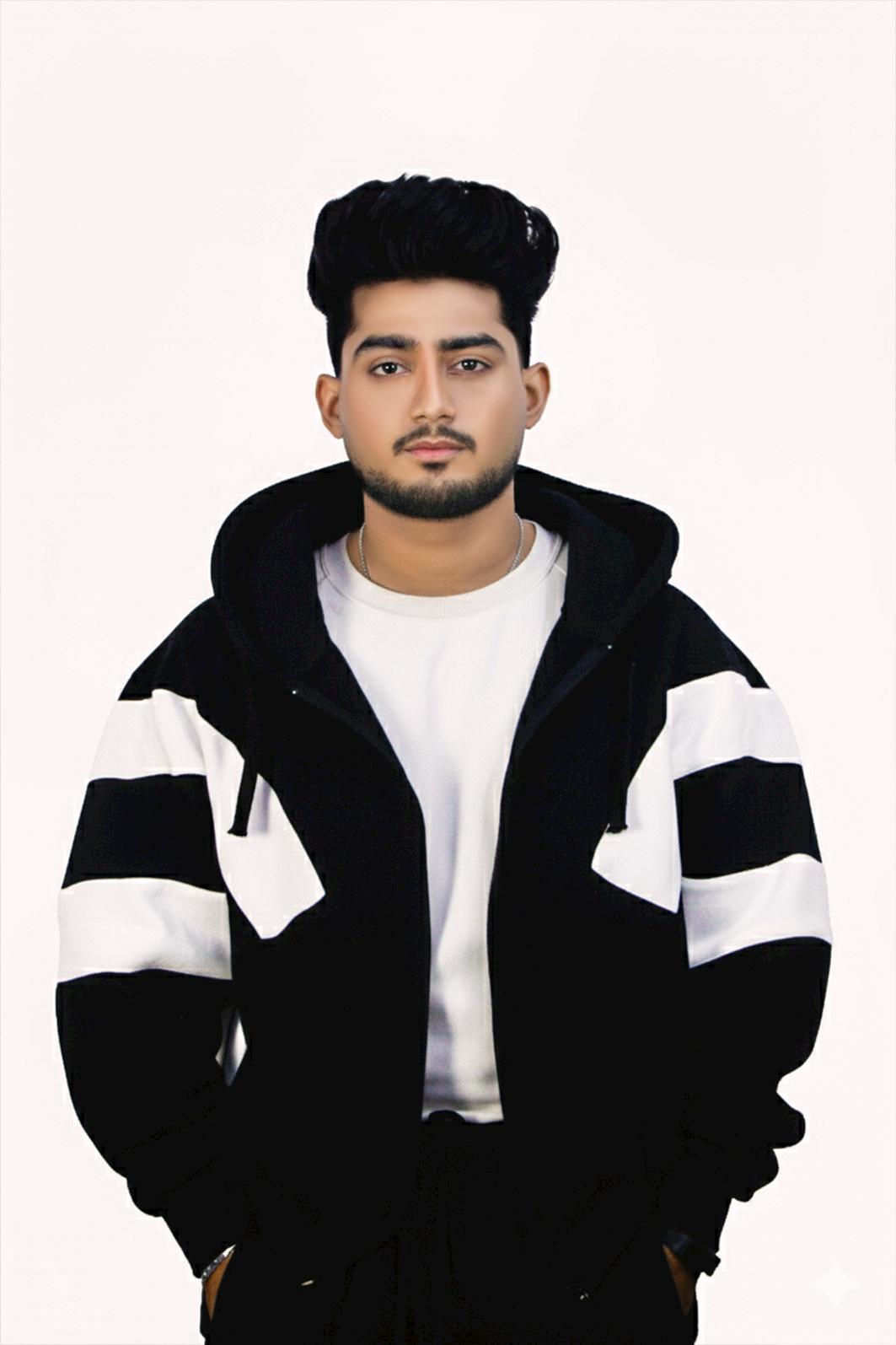 Stripe Accent Zipper