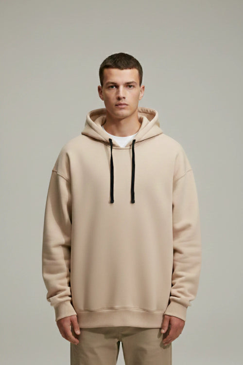 Beige Hoodie
