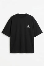 HYKEYZ Oversized Comfort Black T-Shirt