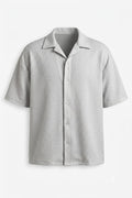 HYKEYZ Classic Textured Premium Shirt - White