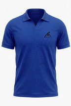 HYKEYZ Royal Blue Classic Polo Shirt