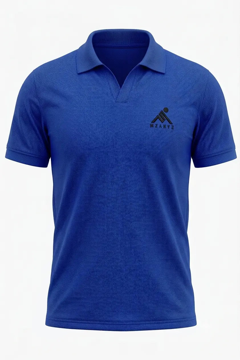 HYKEYZ Royal Blue Classic Polo Shirt