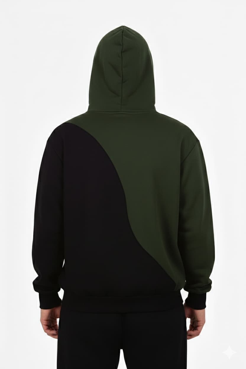 Split Design Hoddie