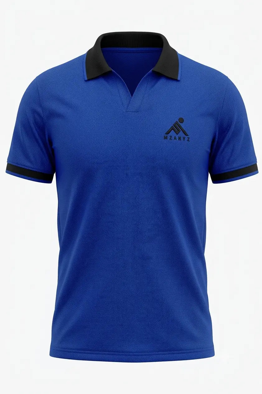 HYKEYZ Royal Blue Premium Polo Shirt