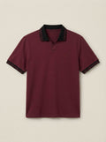 HYKEYZ Maroon Majesty Premium Polo Shirt
