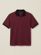 HYKEYZ Maroon Majesty Premium Polo Shirt