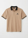 HYKEYZ Beige Elegance Premium Polo Shirt