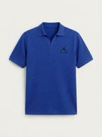HYKEYZ Royal Blue Classic Polo Shirt