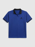 HYKEYZ Royal Blue Premium Polo Shirt