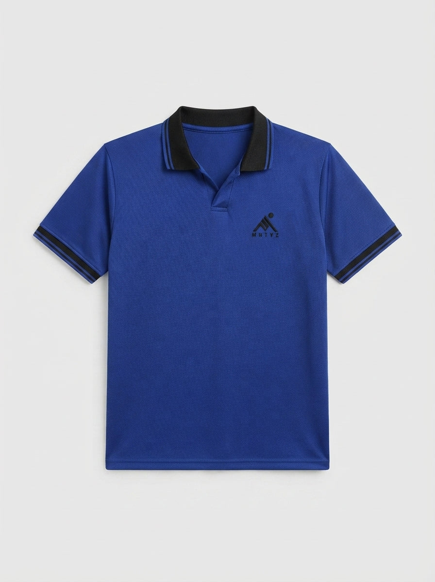 HYKEYZ Royal Blue Premium Polo Shirt