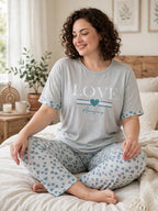 Love Amazing Loungewear Set - Grey