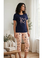 Love Us Loungewear Set - Navy