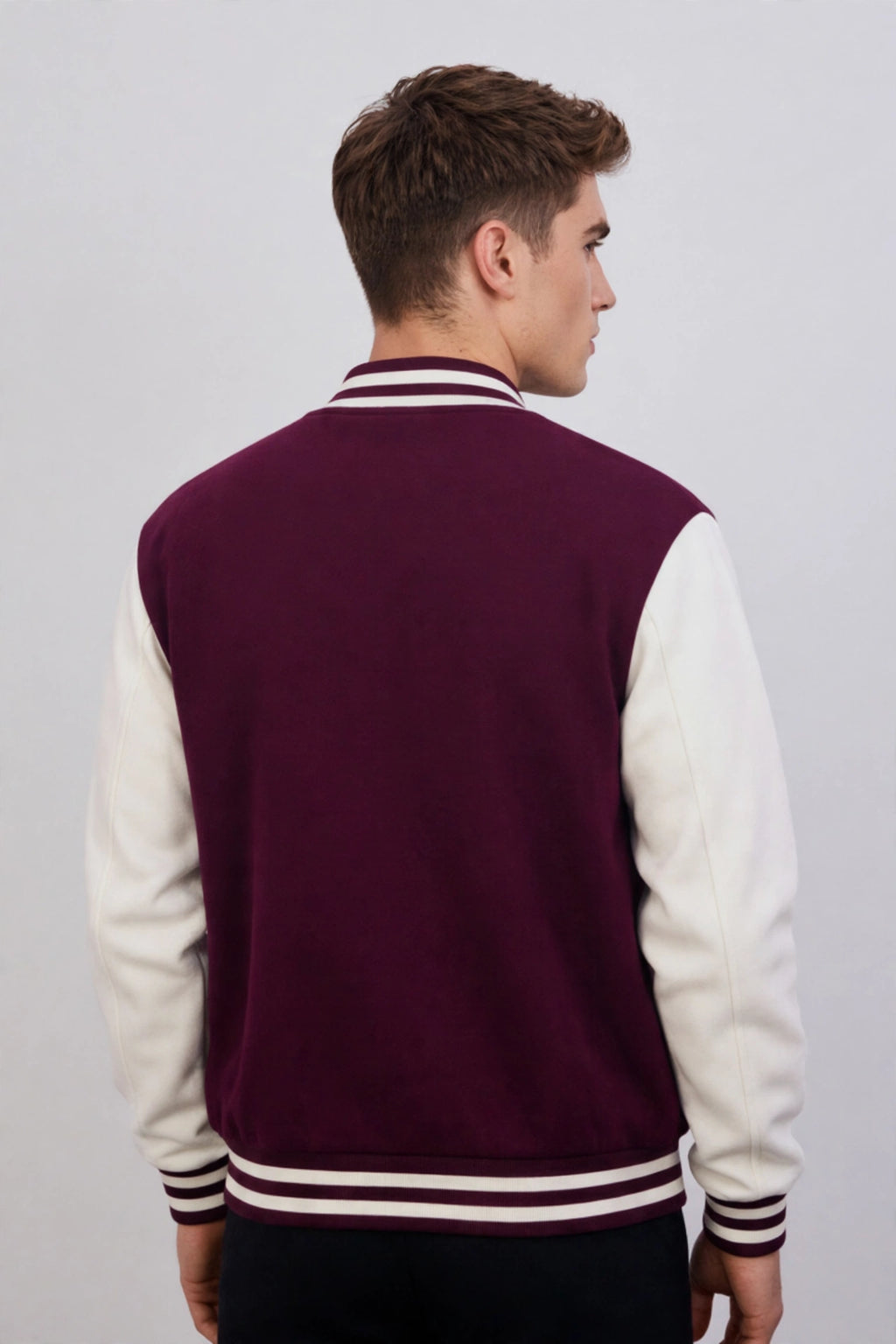 Varsity Jacket (Maroon)