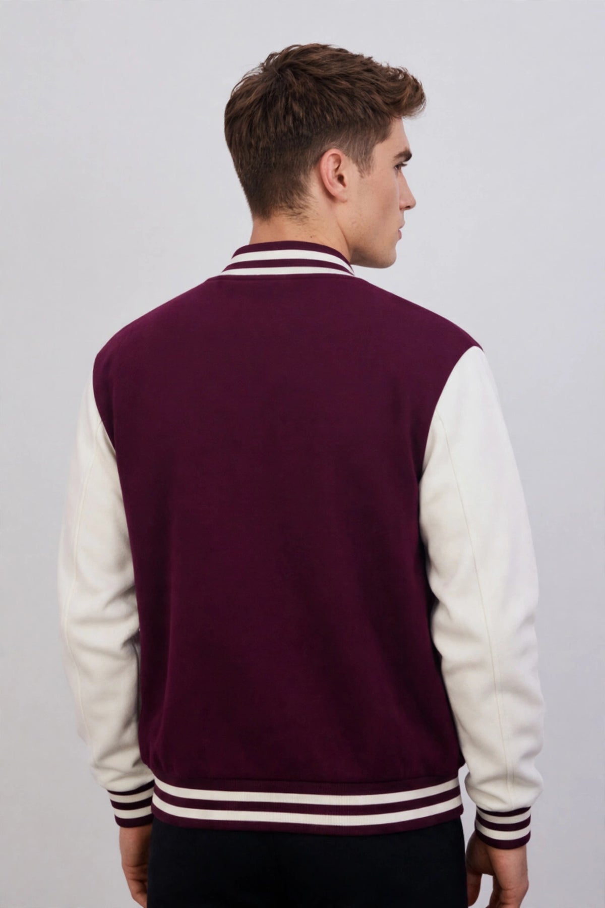Varsity Jacket (Maroon)