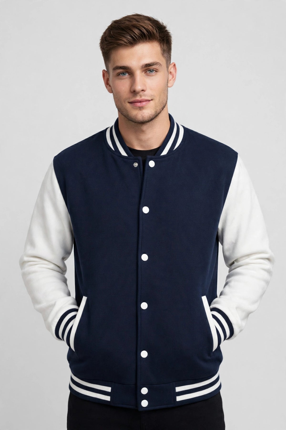 Varsity Jacket (Navy)