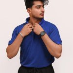 PREMIUM HALF SLEEVES POLO SHIRT-ROYAL BLUE