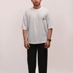HYKEYZ OVERSIZED COMFORT WHITE TEE