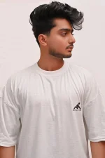 HYKEYZ OVERSIZED COMFORT WHITE TEE - Image 5