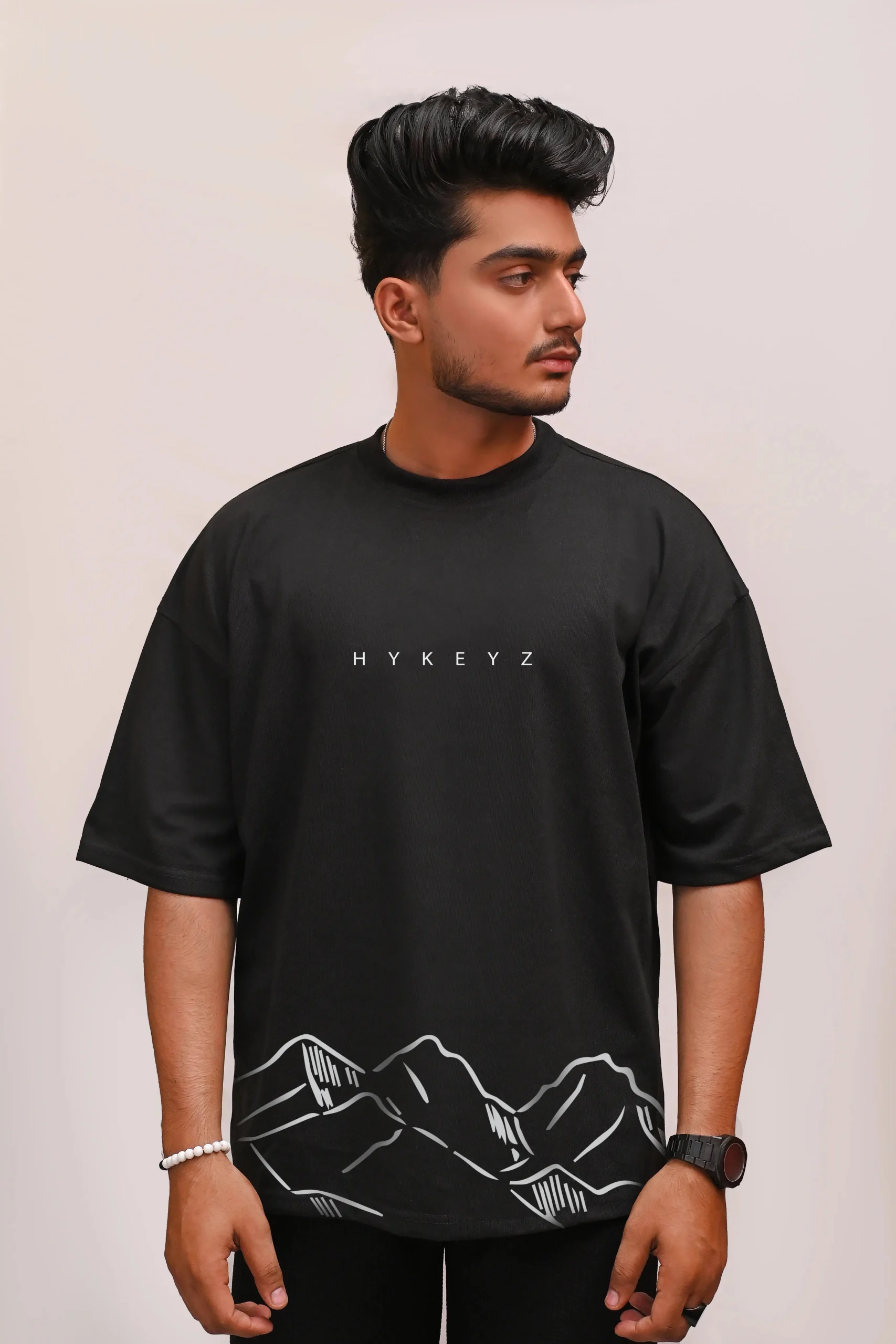 3 HYKEYZ “MOUNTAIN SOUL” EXPLORER PRINTED T-SHIRT - Image 1