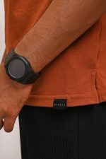 PREMIUM HALF SLEEVES POLO SHIRT-MUSTARD HORIZON - Image 5