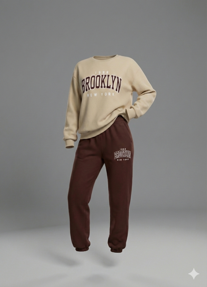 Winter Brooklyn Printed Co-Ord Set - Image 2