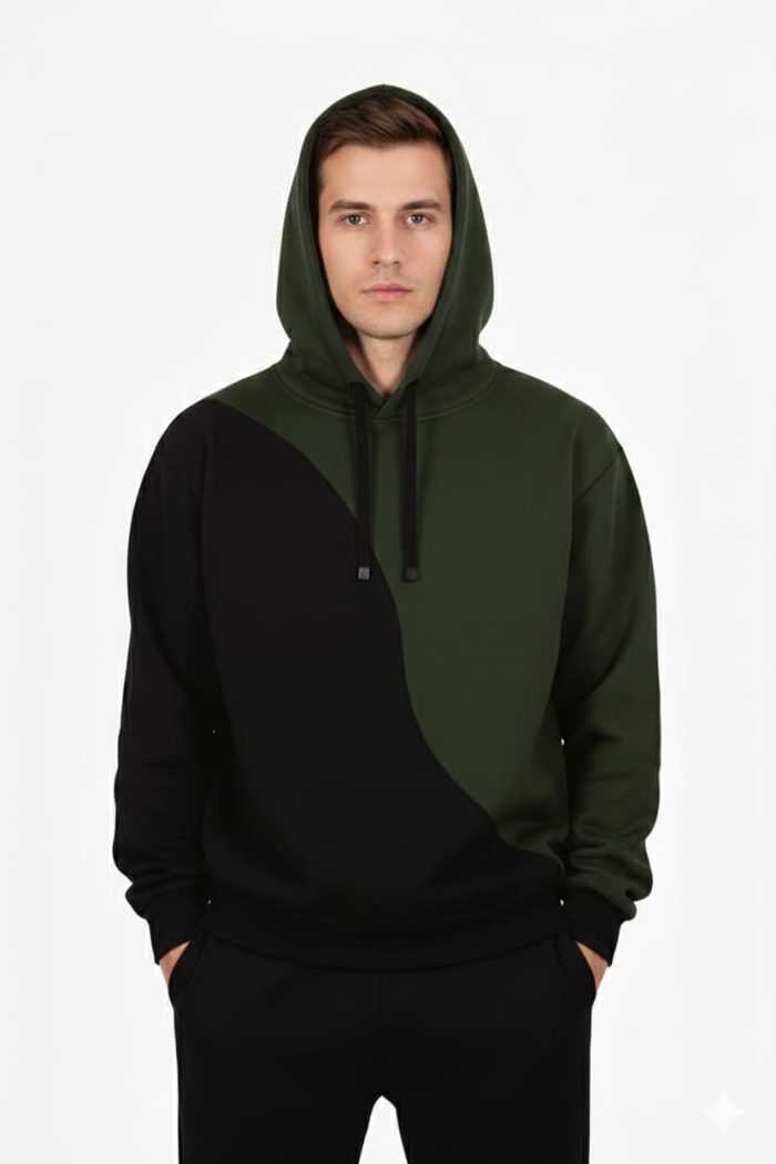 Split Design Hoddie - Image 2