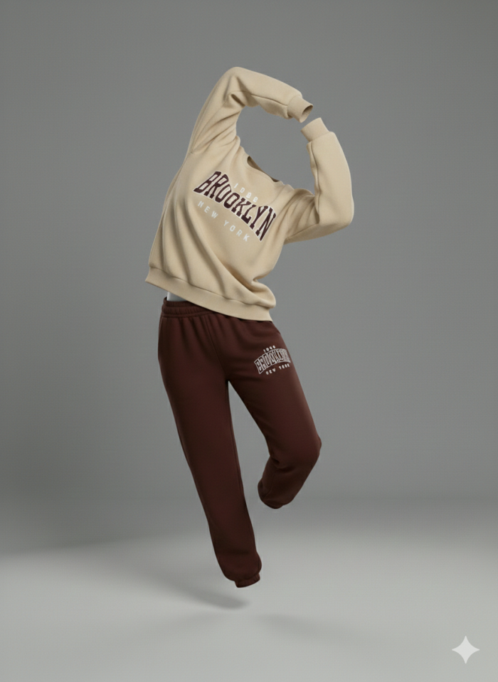 Winter Brooklyn Printed Co-Ord Set - Image 3