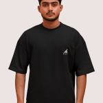 OVERSIZED COMFORT BLACK TEE