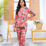 Imported Linen Printed Jamsine PJ Set-LP5