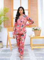 Imported Linen Printed Jamsine PJ Set-LP5