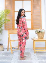 Imported Linen Printed Jamsine PJ Set-LP5 - Image 3