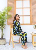 Imported Linen Printed Multi Bear PJ Set-LP12 - Image 5